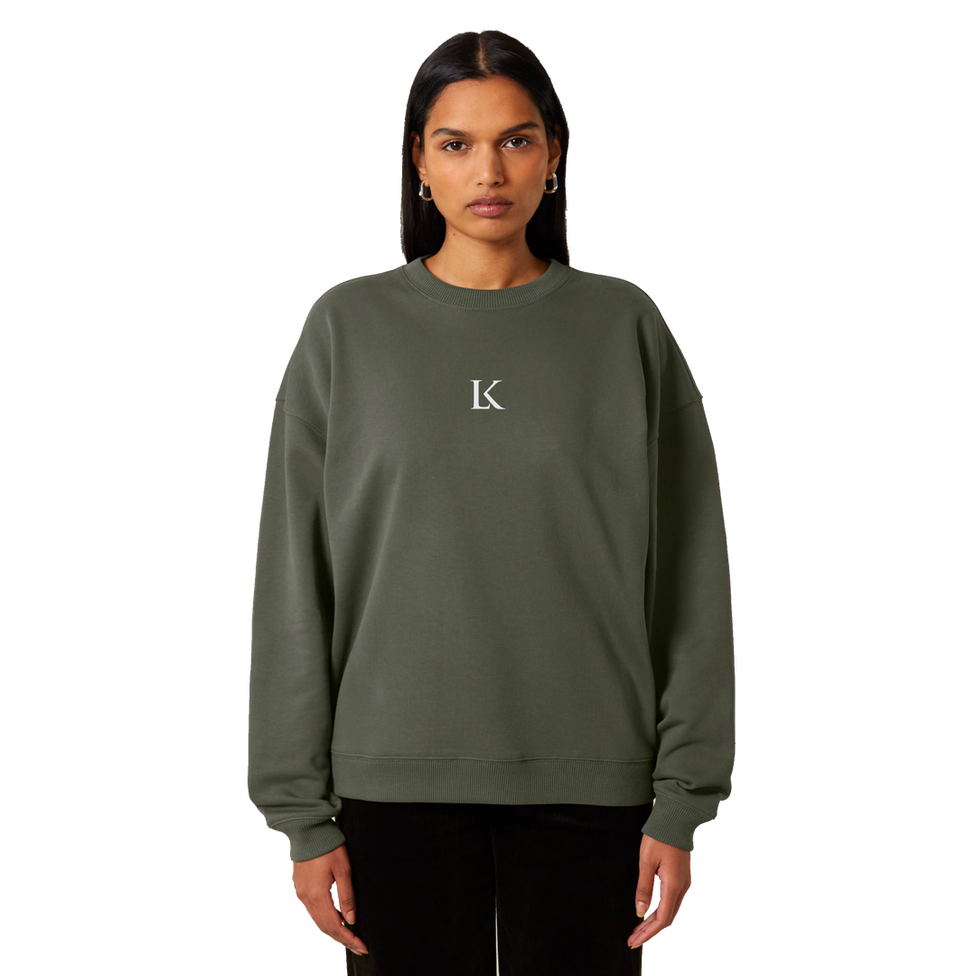 LK Oversized Sweater Khaki