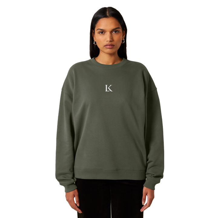 LK Oversized Sweater Khaki